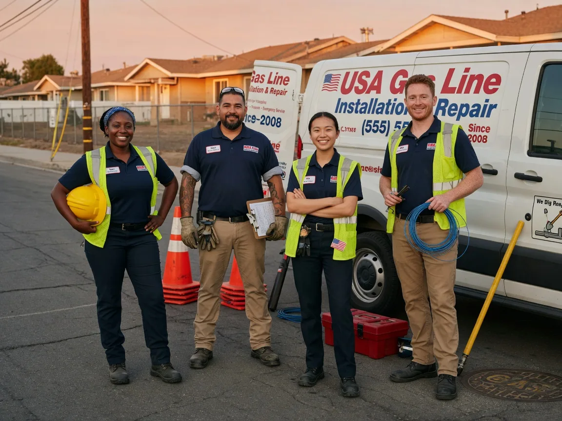 Gas Line Installation company in Panola, AL